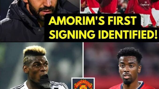 Manchester United new coach Rúben Amorim others the club to sign two formal Manchester United midfielders this January as he plans to build the team around them. – Soccer Web