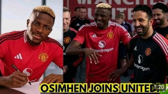 Manchester United Confirmed the Signing of £70m Forward Who Netted 40 Goals in All Competitions Last Season – 5yr Deal Signed Last Night as Medical Set to be Done This Morning” – Soccer Web