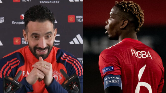 A VERY GOOD NEWS TO MANCHESTER UNITED FANS as Paul Pogba is officially back in football! After his Ban, Pogba has immediately sign a contract with Manchester United as he marks his 2nd Return at Old Trafford Under Rúben Amorim 😁 – Soccer Web